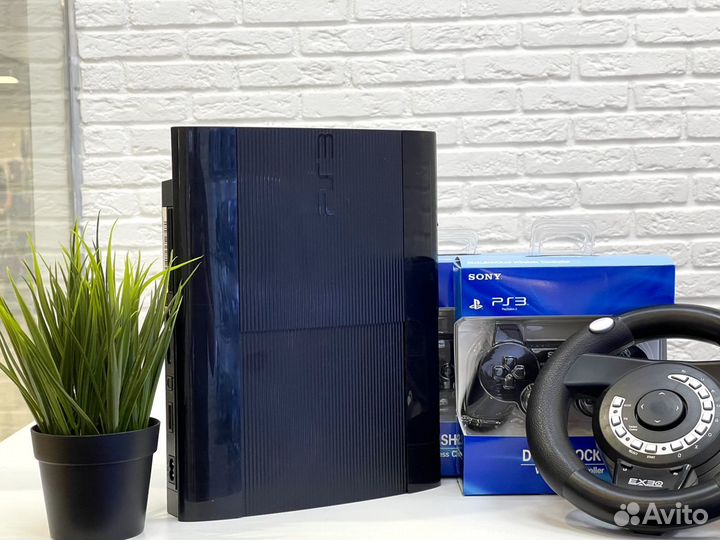 Sony PS3 SS 500гб +много игр+гарантия