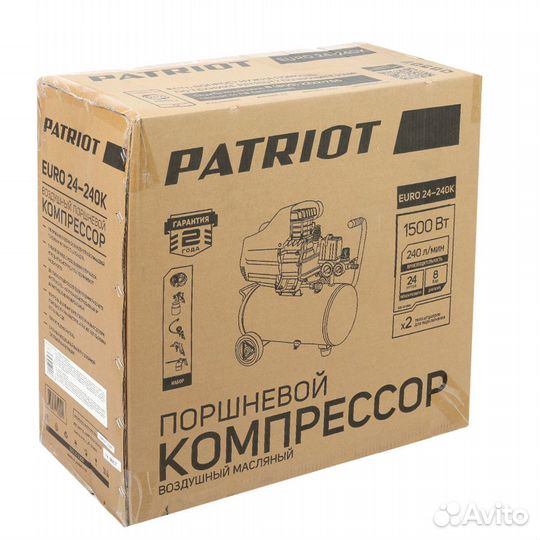 Компрессор Patriot euro 24-240K