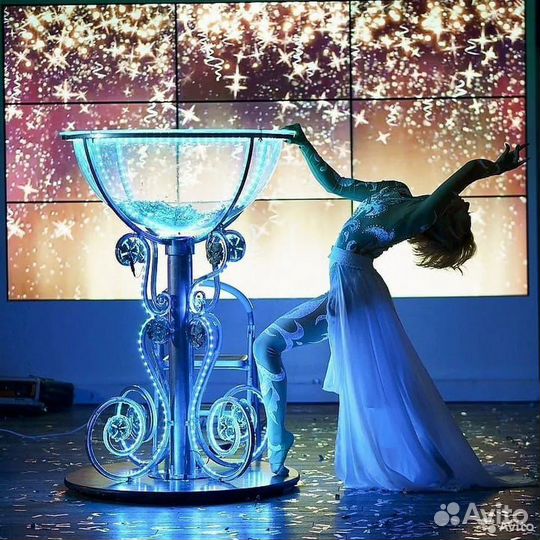 Бокал для танцев диаметр чаши 90 см