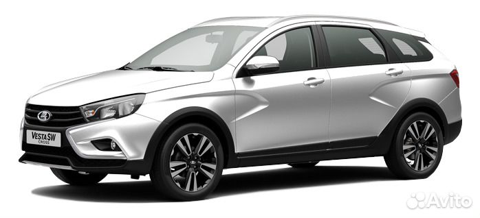 Коврик в багажник ваз Vesta SW cross с 2015 г. в