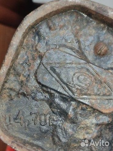 Собака сеттер куса статуэтка СССР чугун