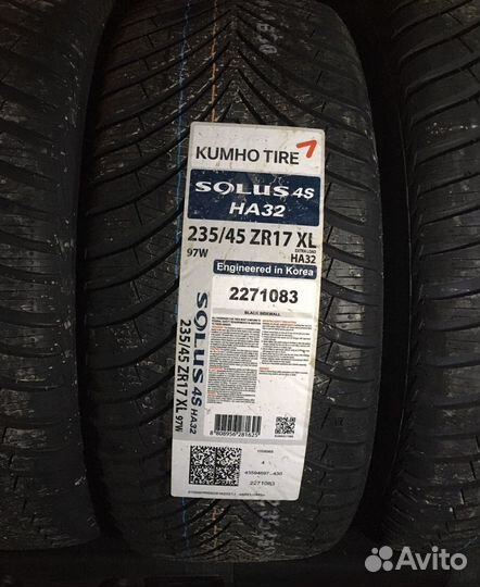 Kumho Solus 4S HA32 235/45 R17 97W