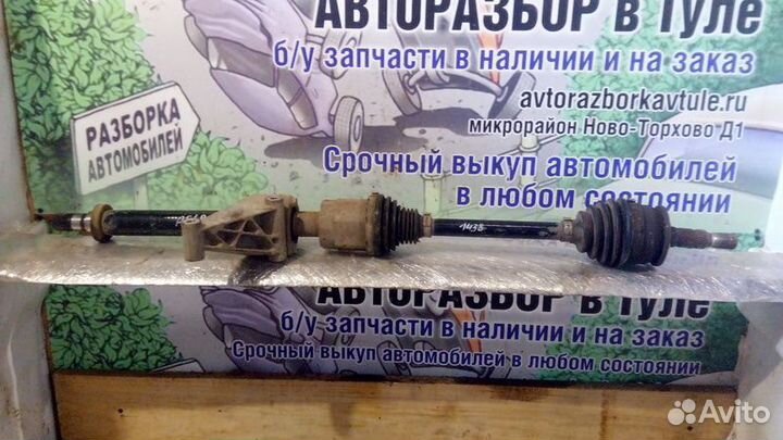 Привод передний правый Opel Astra GTC