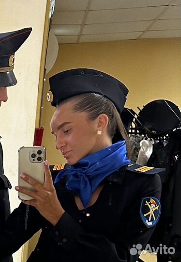 Пилотка мвд женская