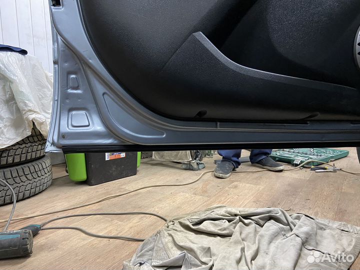 Уплотнитель порогов дверей лада гранта