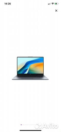Ноутбук Huawei Matebook D 16 mclf-X серый