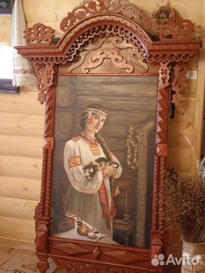 Картина в наличнике
