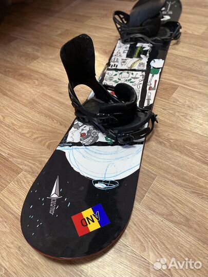 Сноуборд с креплениями (153)