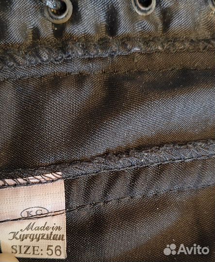 Корсет черный на шнуровке