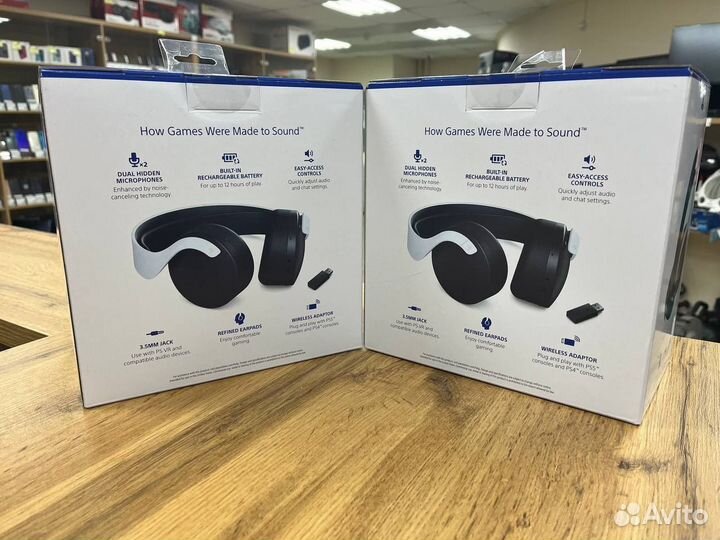 Наушники Sony Pulse 3D для PS4/PS5