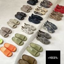 Сланцы Мужские и Женские Adidas Yeezy Slide Flax