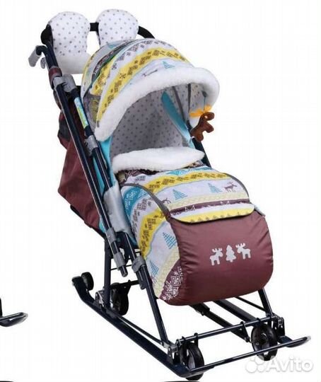 Санки коляска ника 7 3