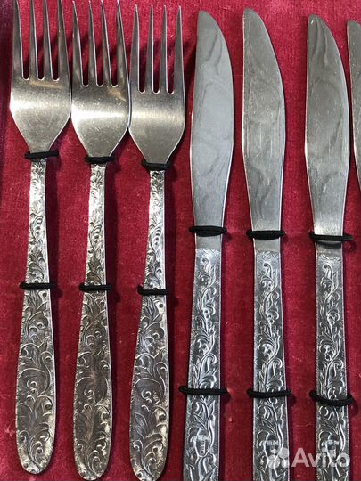 Набор столовых приборов нержавейка СССР