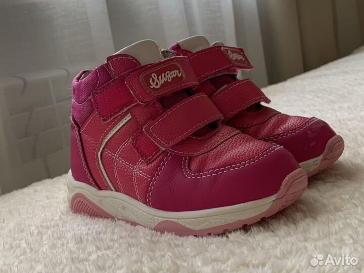 Ботинки демисезонные для девочки 24