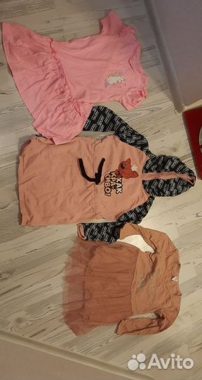 Вещи пакетом для девочки 98 104 110 размеры