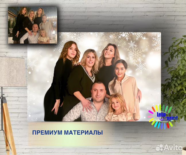 Портрет по фото на заказ