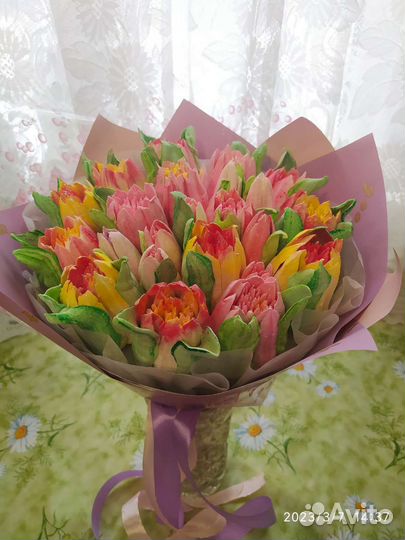 Букет из зефира