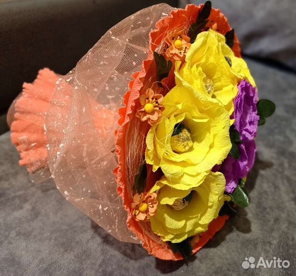 Букет с конфетами