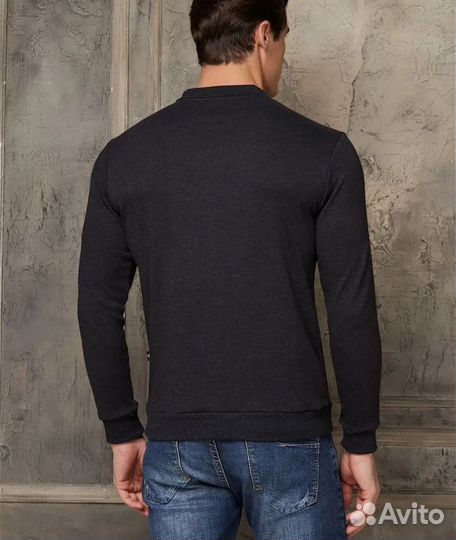 Лонгслив поло мужской