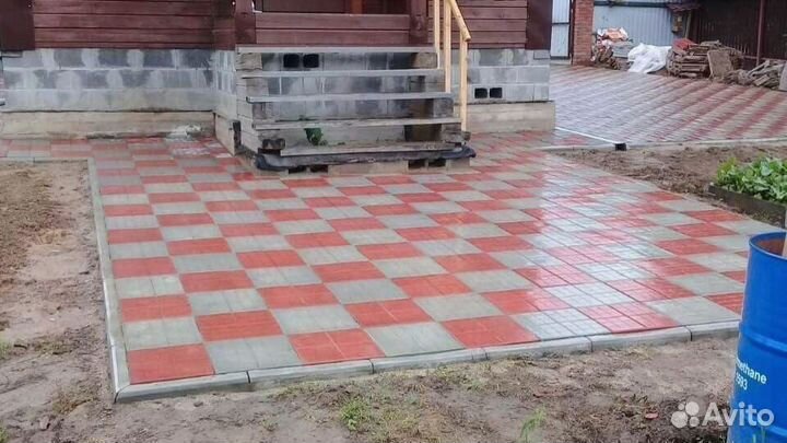 Тротуарная плитка с доставкой и укладкой