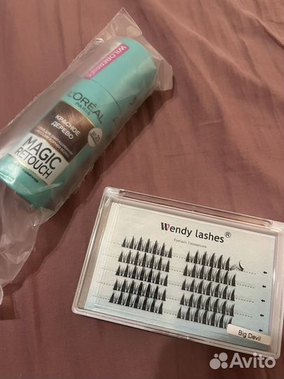 Косметика масло,тушь,основа,керлер,глиттер,клей