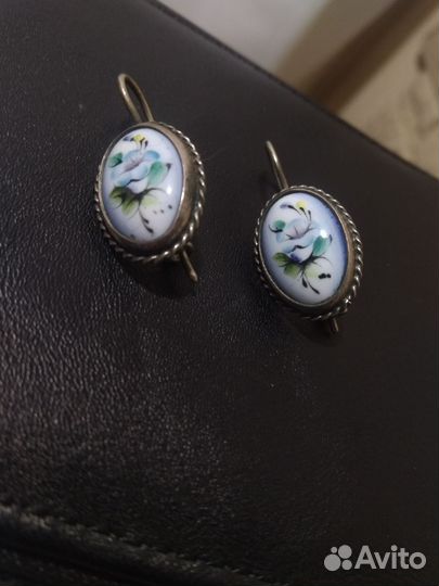 Серьги,клипсы винтаж СССР