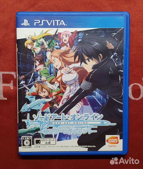 Sword art online для ps vita