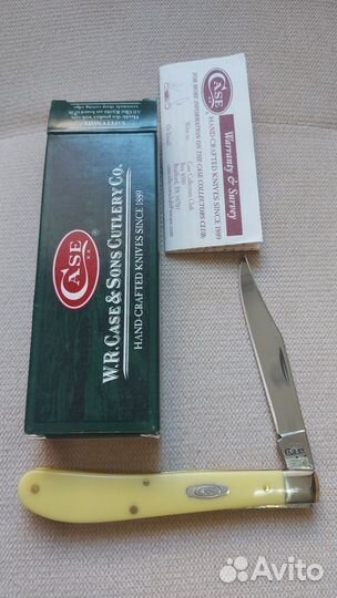 Нож WR Case Yellow Handle (80031)