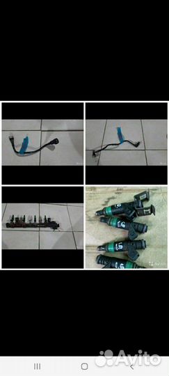 Топливная рампа форсунки 1,6, 2,0,1,8 форд фокус2