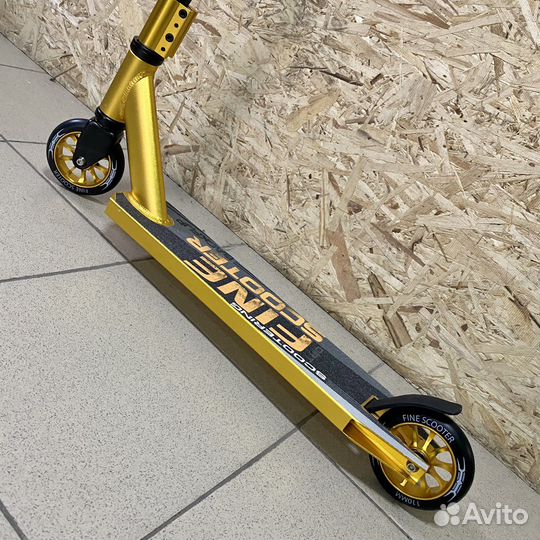 Трюковой Самокат Scooter Fine Gold