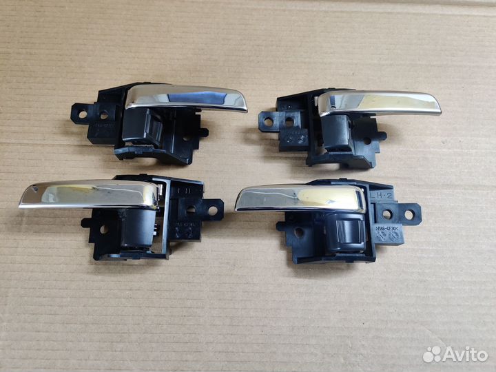 Ручки дверные салона Аутлендер 3 хром комплект