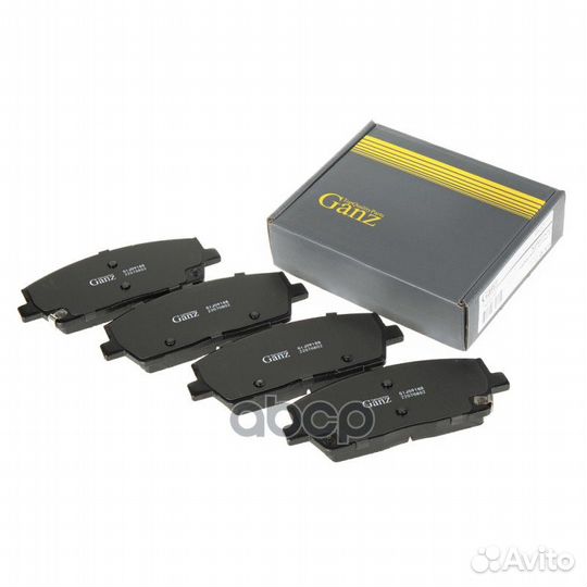 Колодки передние hyundai Santa Fe IV 18- ganz G