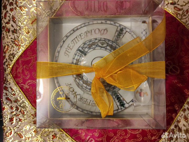 Набор для чаепития (блюдце, кружка, ложка)