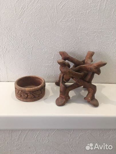 Подсвечник деревянный