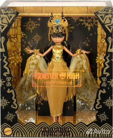 Кукла monster high Клео де Нил howliday