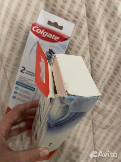 Новая Зубная щетка colgate ProClinical и насадки