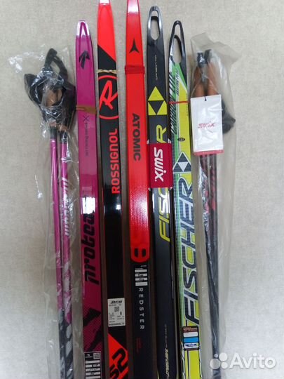 Лыжи беговые Atomic,Rossignol, proteam, Fischer