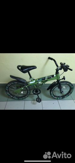 Детский велосипед радиус 16 бу 4-5-6 лет