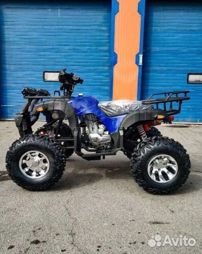 Квадроцикл Grizzly 250cc синий