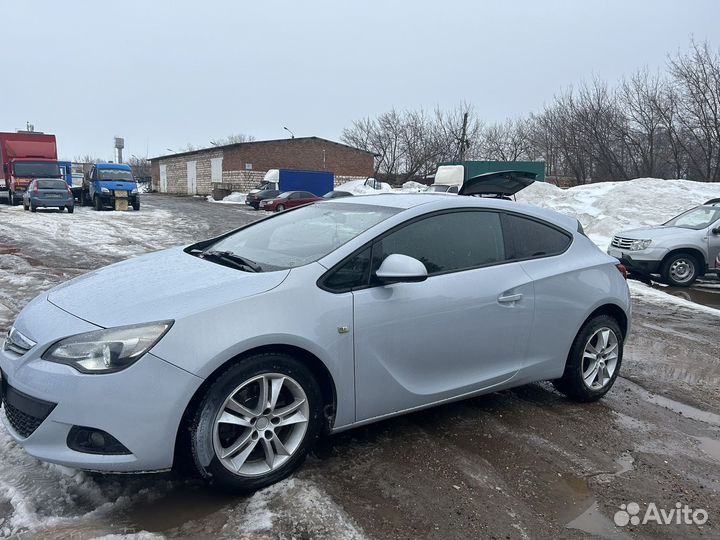 Opel Astra GTC 1.4 AT, 2013, 159 000 км
