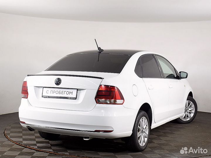 Volkswagen Polo 1.6 AT, 2017, 107 000 км