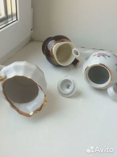 Молочники, чайник