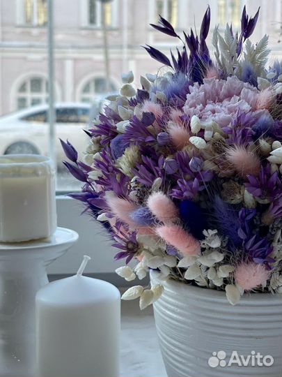 Композиции из сухоцветов