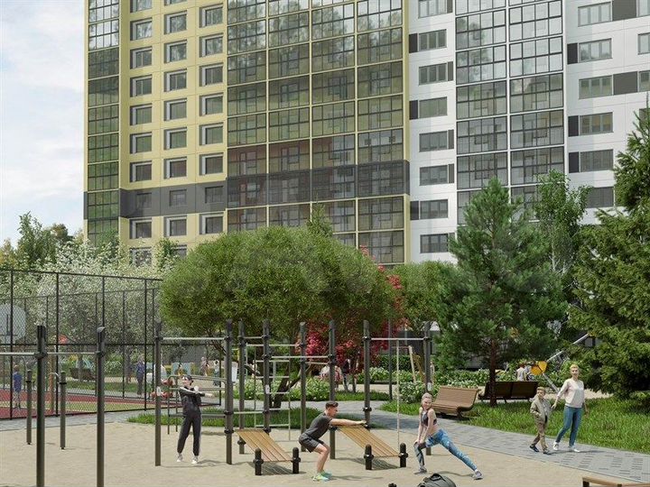 1-к. квартира, 51,4 м², 11/18 эт.