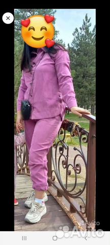 Велветовый костюм 44-46