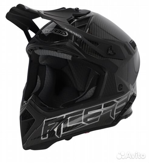 Шлем Acerbis steel carbon 22-06 Black/Grey
