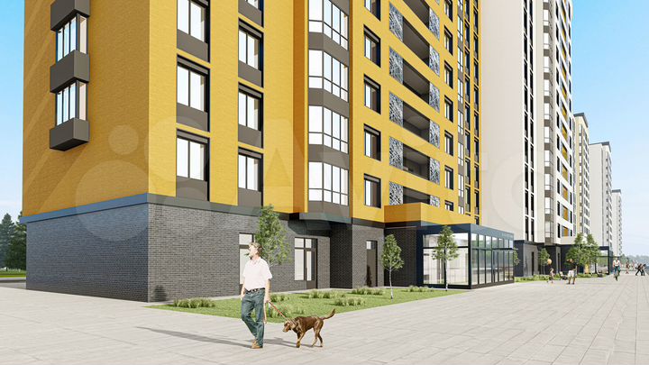 3-к. квартира, 78,4 м², 7/14 эт.