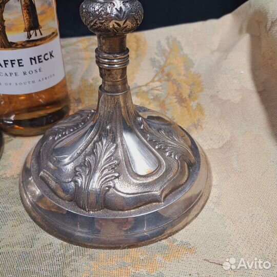 Подсвечники пара, высота 35 см, Клеймо Англия