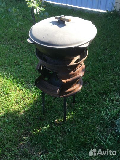 Казан чугунный 12 литров