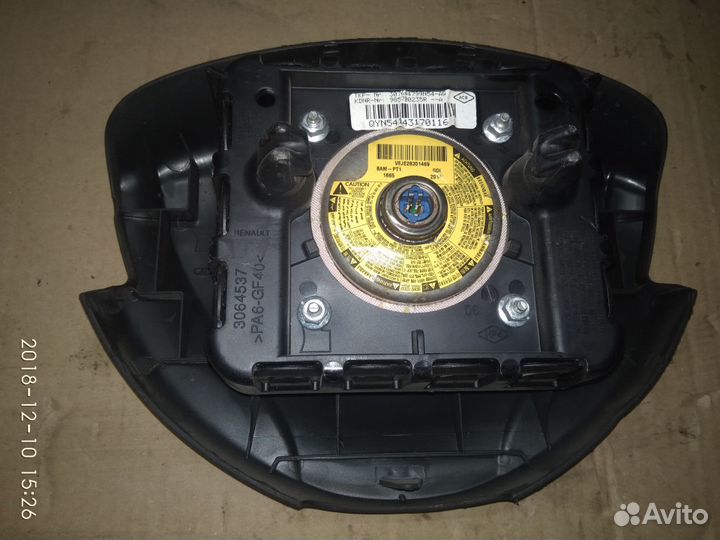 Подушка безопасности в руль AIR BAG Лада Ларгус